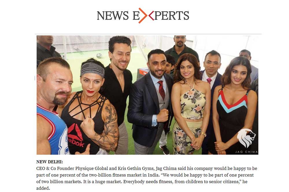 Kris Gethin Gyms to Hike Share in India’s Fitness Market